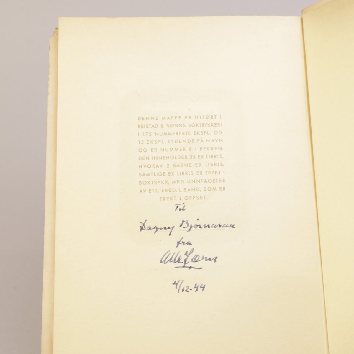 60) EX LIBRIS | ALBERT JÆRN - Bilde 17