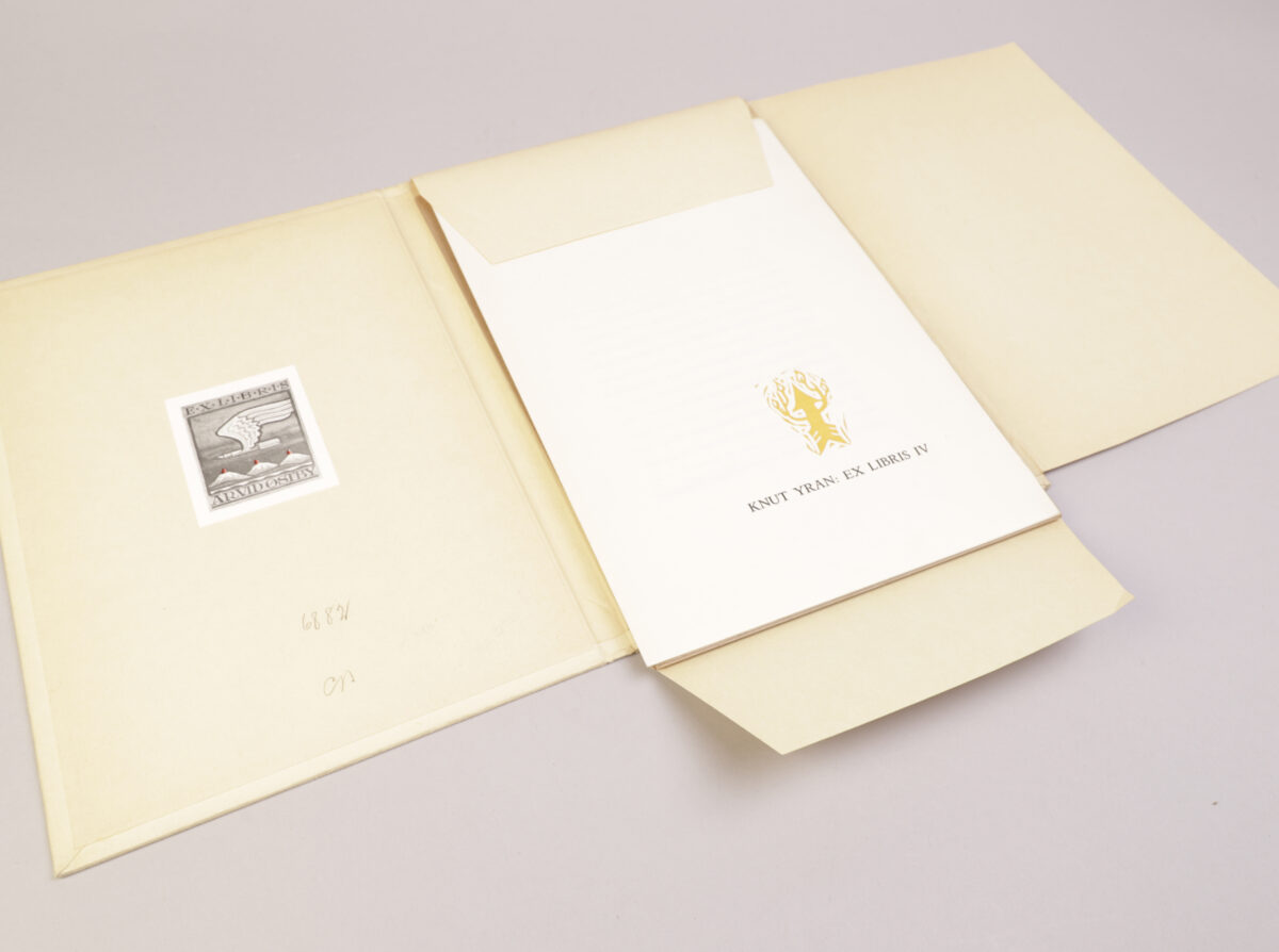 61) EX LIBRIS | KNUT YRAN - Bilde 6