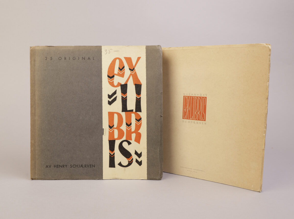 62) EX LIBRIS | HENRY SCHJÆRVEN