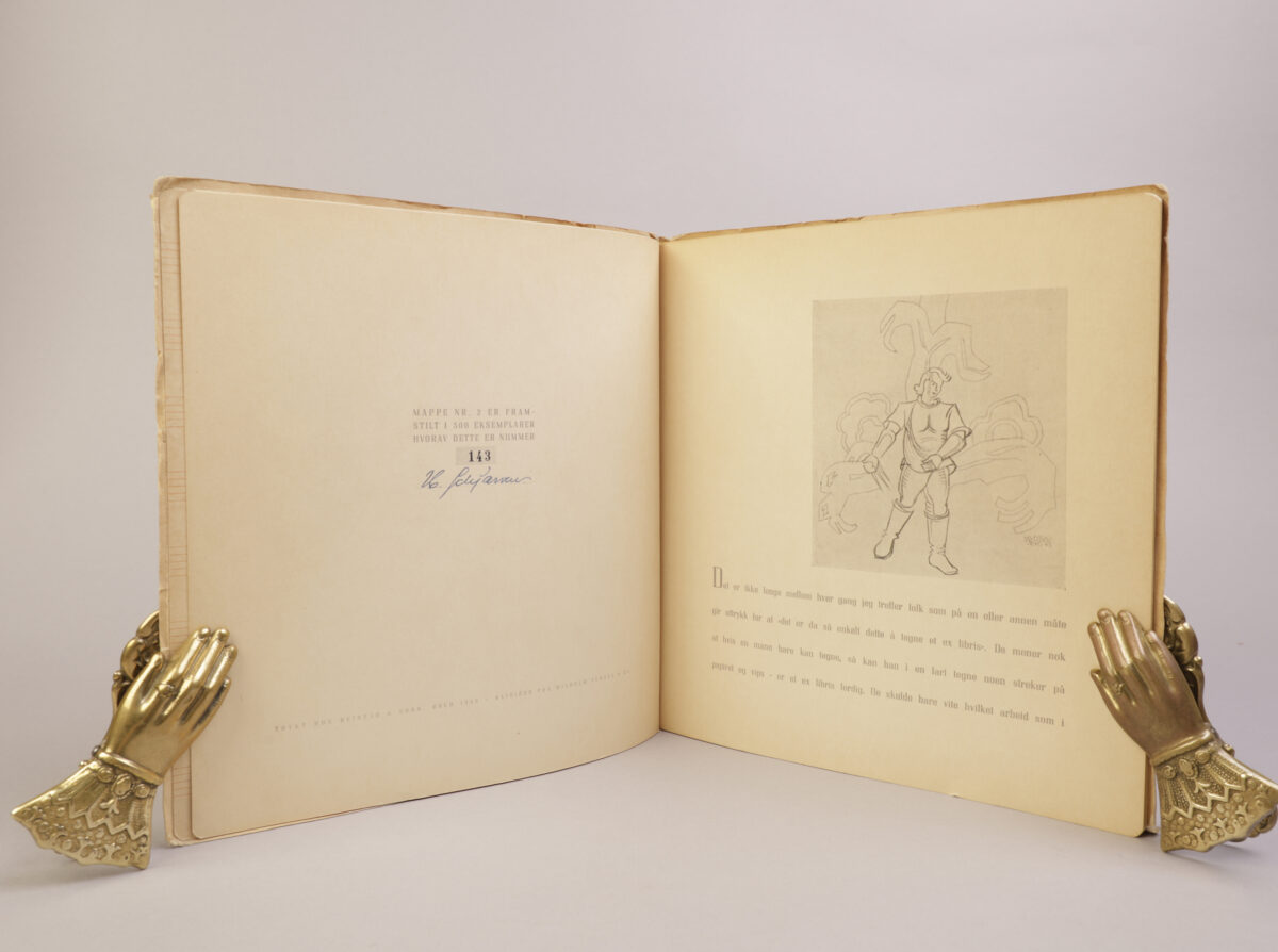 62) EX LIBRIS | HENRY SCHJÆRVEN - Bilde 8