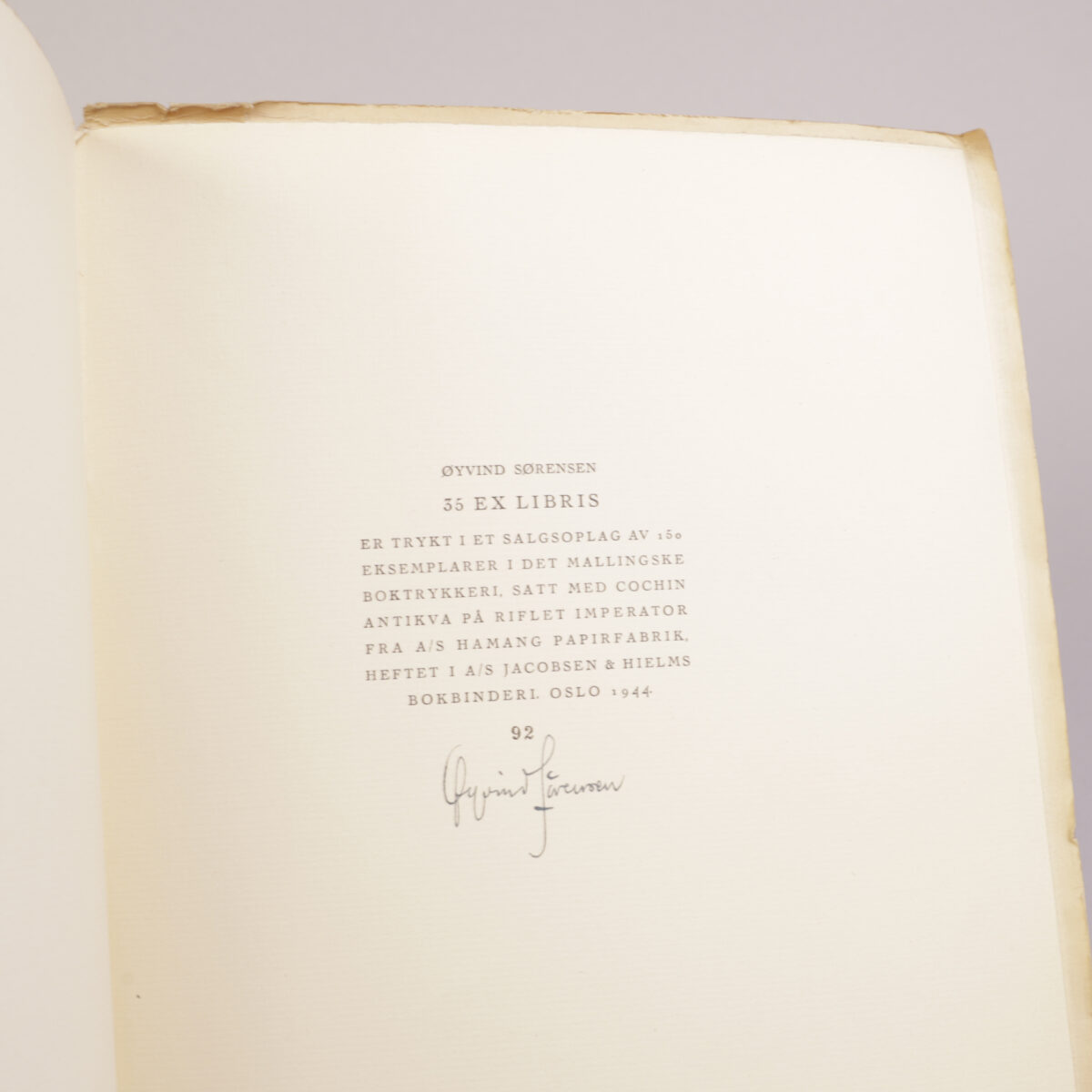 63) EX LIBRIS | DIVERSE KUNSTNERE - Bilde 3