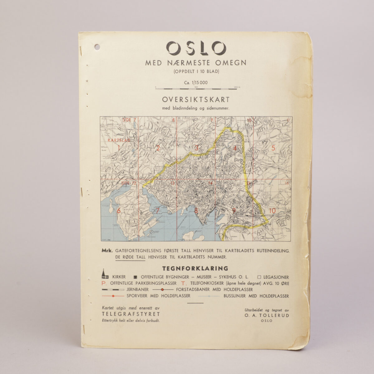107) KART – OSLO