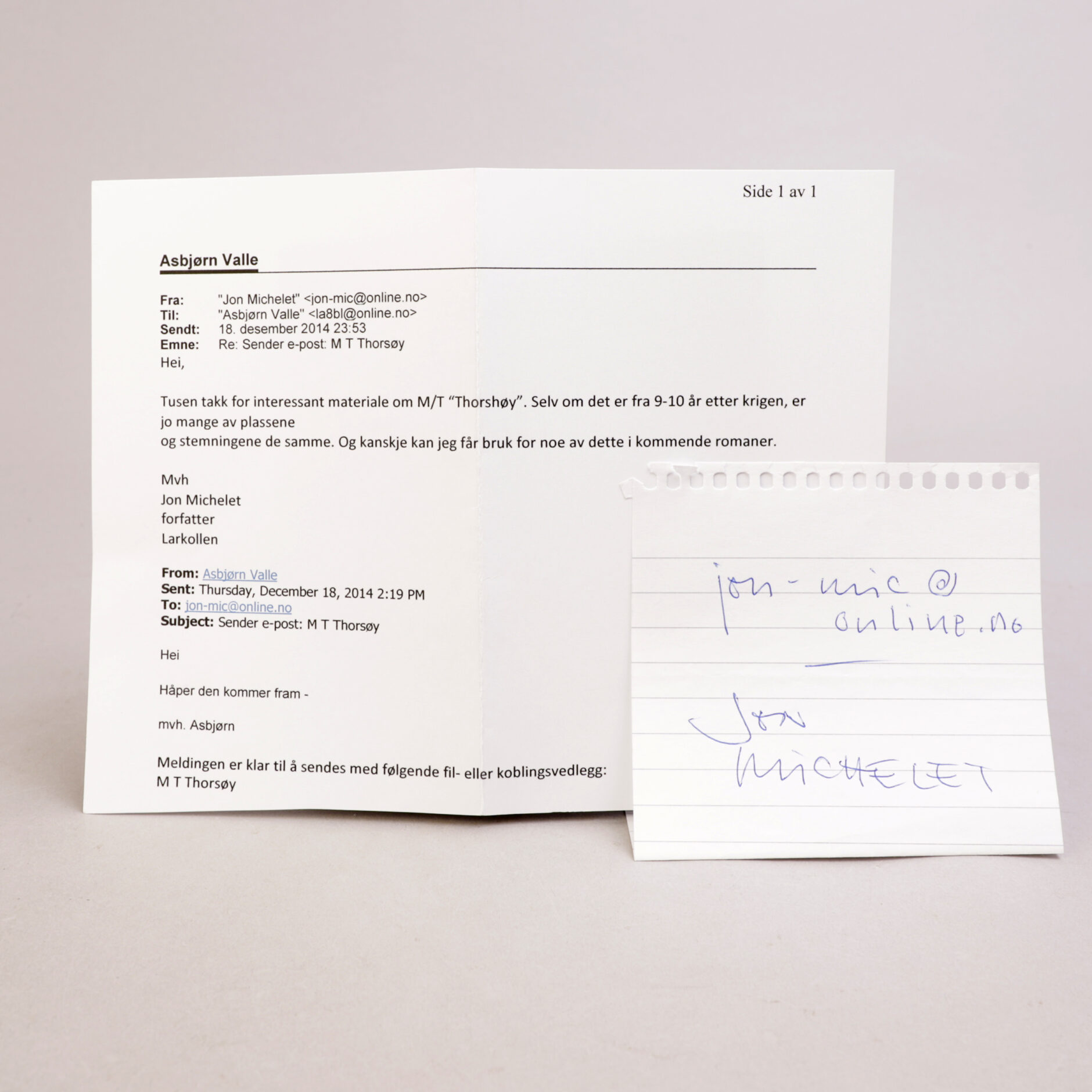 225) JON MICHELET | 2 - Bilde 3