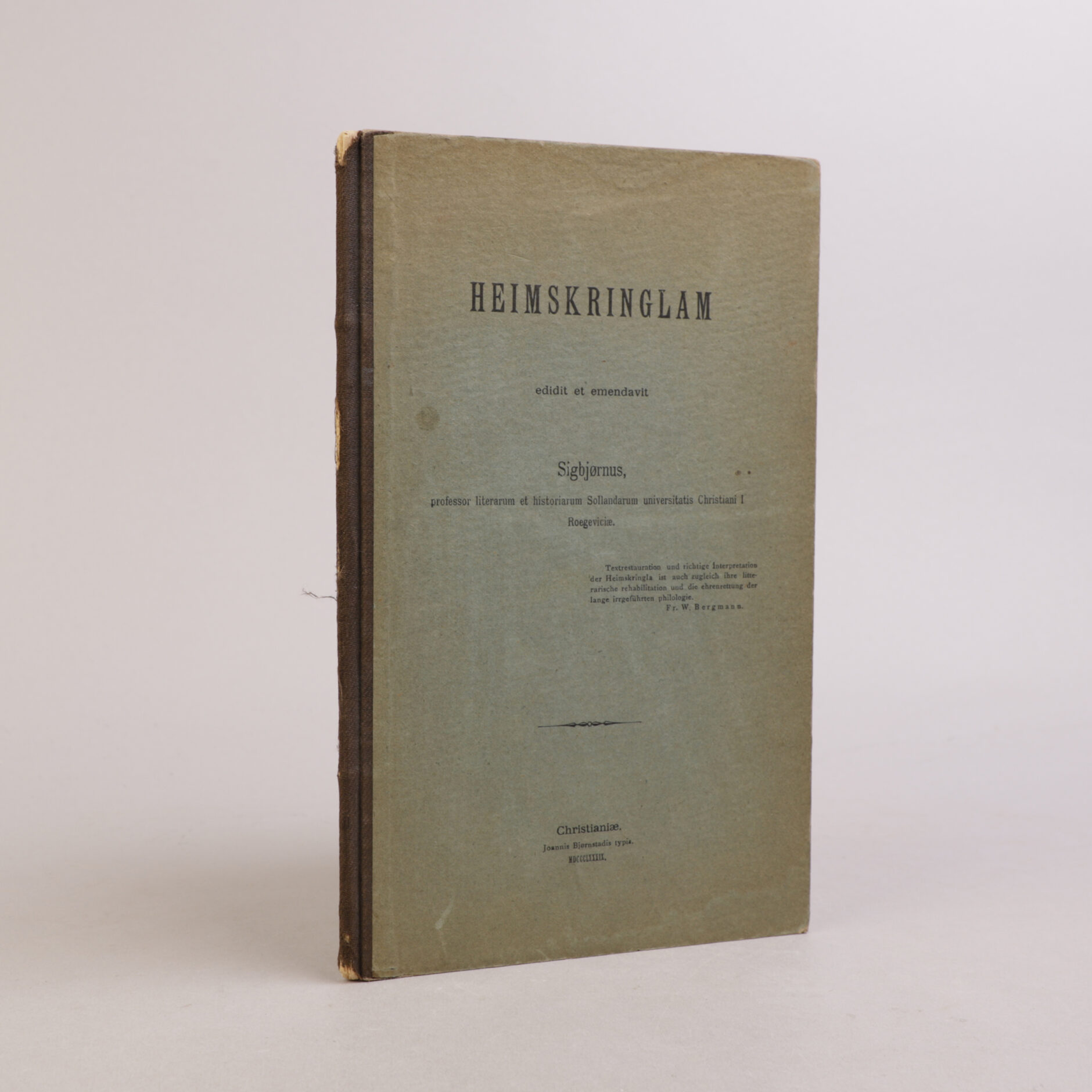 234) SIGBJØRN OBSTFELDER | 1