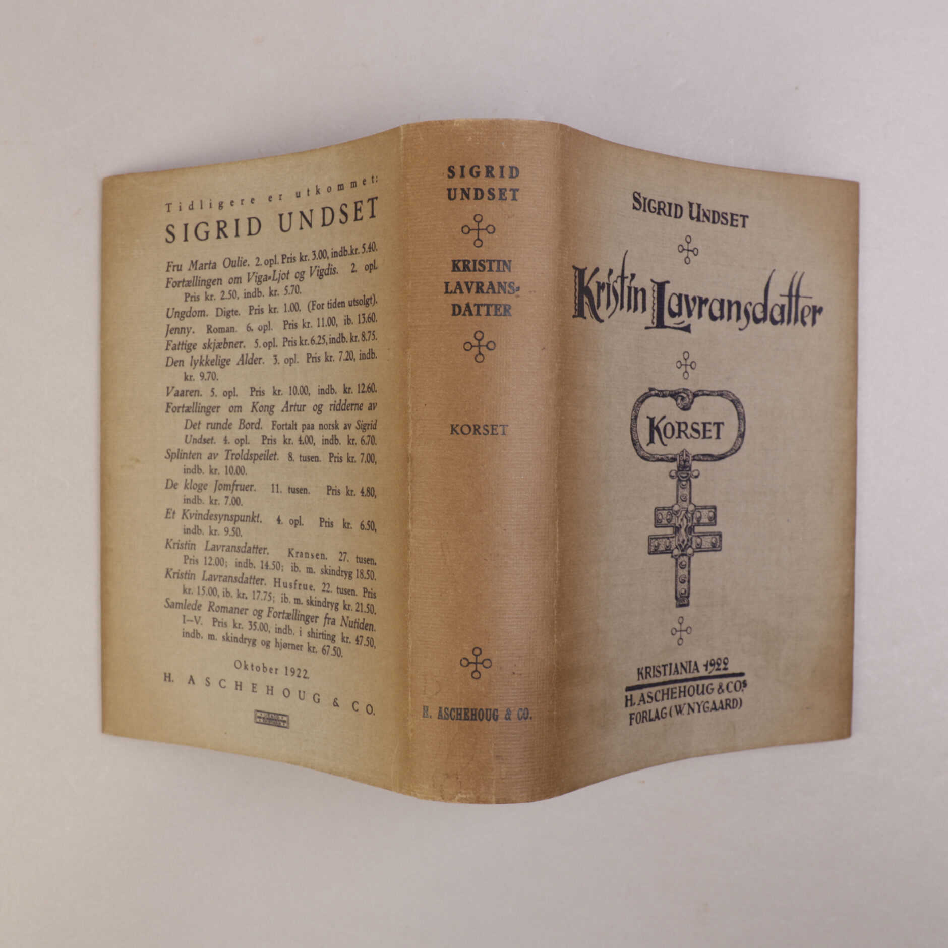 274) SIGRID UNDSET | 2 - Bilde 9