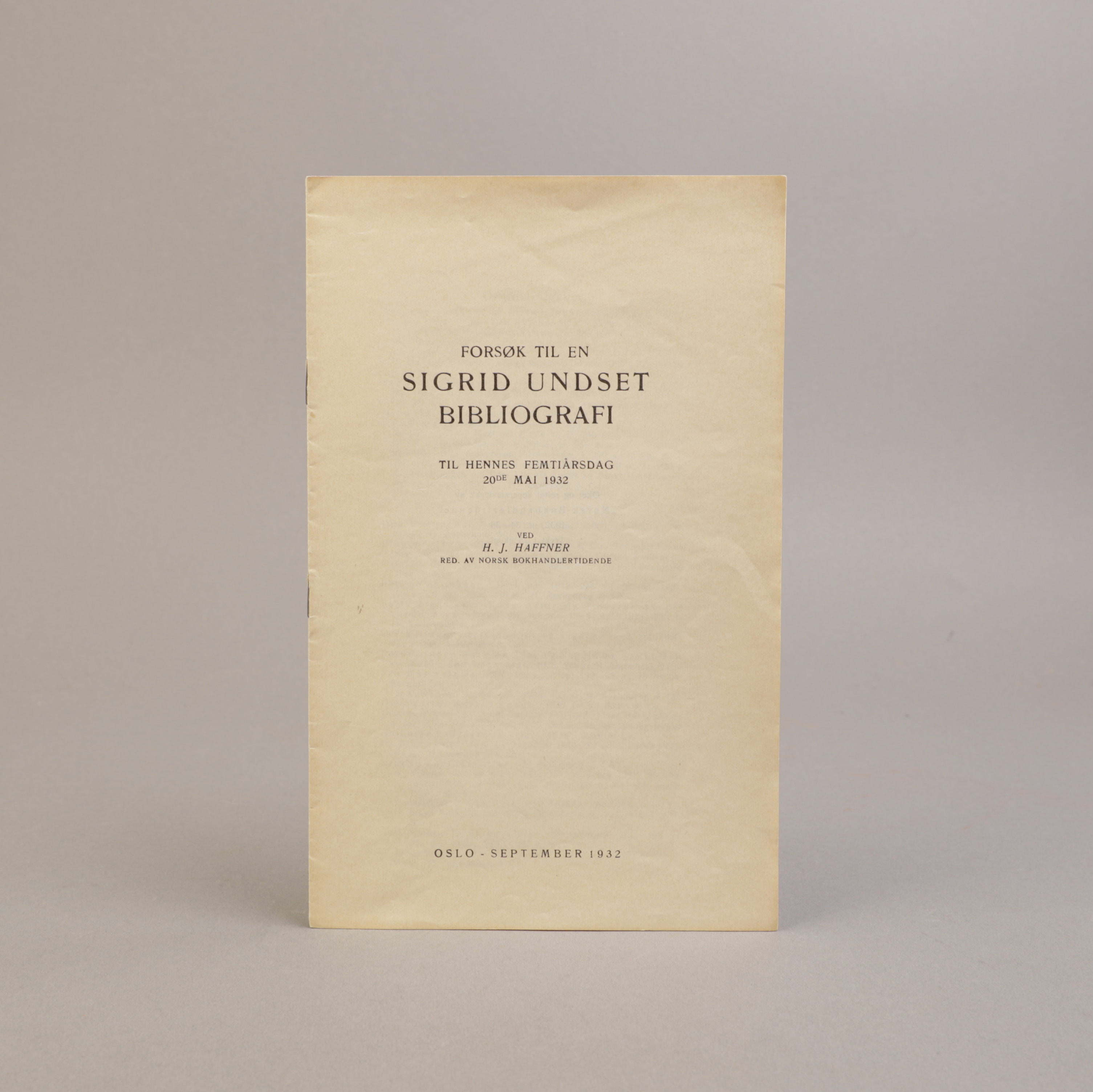 272) SIGRID UNDSET | 3