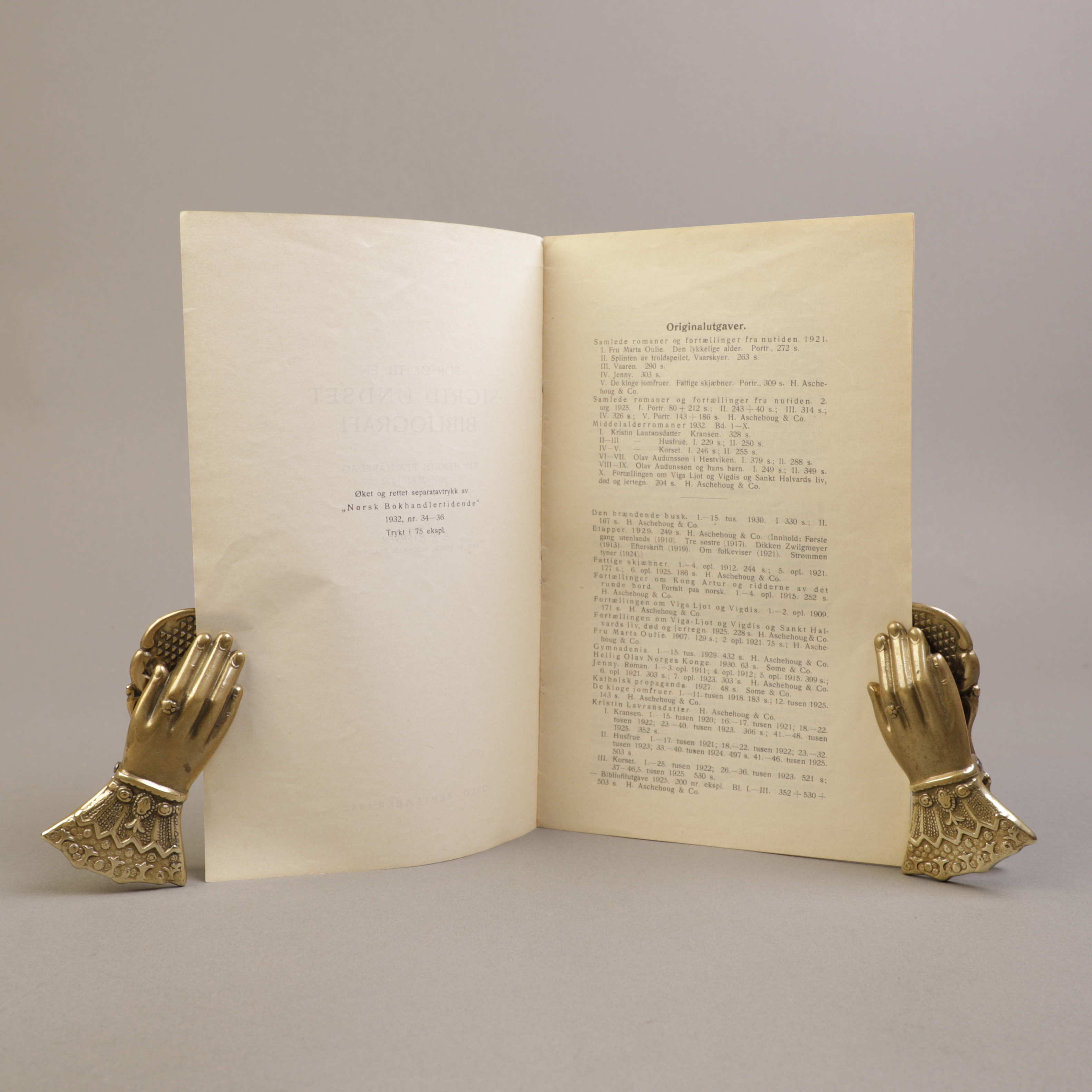 272) SIGRID UNDSET | 3 - Bilde 2